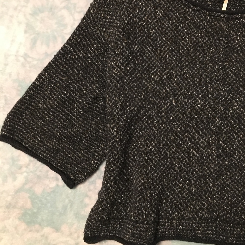 fp marled bell sleeve sweater sz. l - Picture 5 of 9